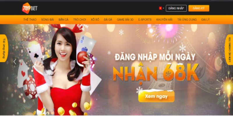 Nhà cái tặng tiền chất lượng 789BET