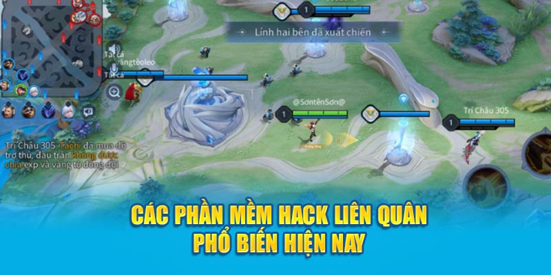 Các phần mềm Hack Liên Quân phổ biến hiện nay